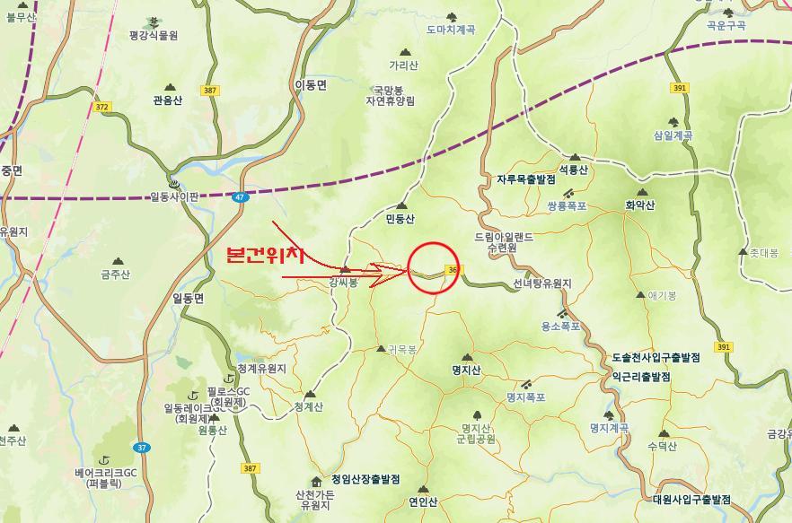 가평군 북면 적목리 이미지