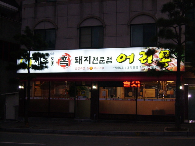 제주토종흑돼지 이미지