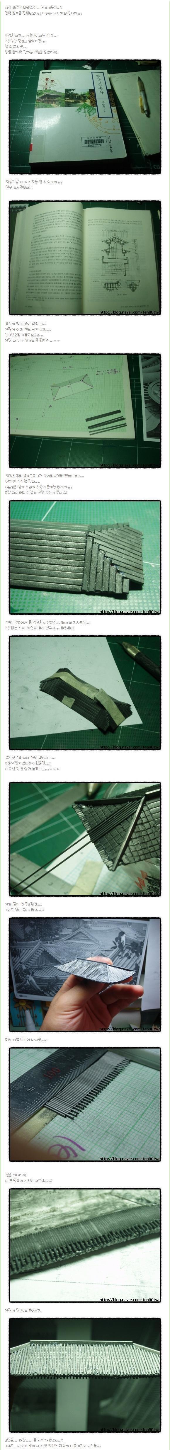 샤프심으로 숭례문 복원.ㄷㄷㄷ | 인스티즈