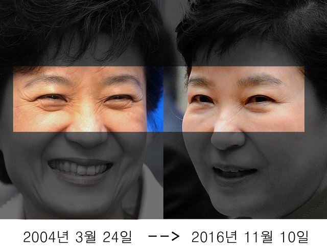 박근혜 외모의 변화 | 인스티즈