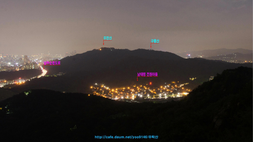 능선 조망점 이미지