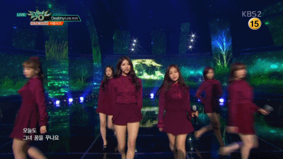 160513 뮤직뱅크 러블리즈 - Destiny.gif | 인스티즈