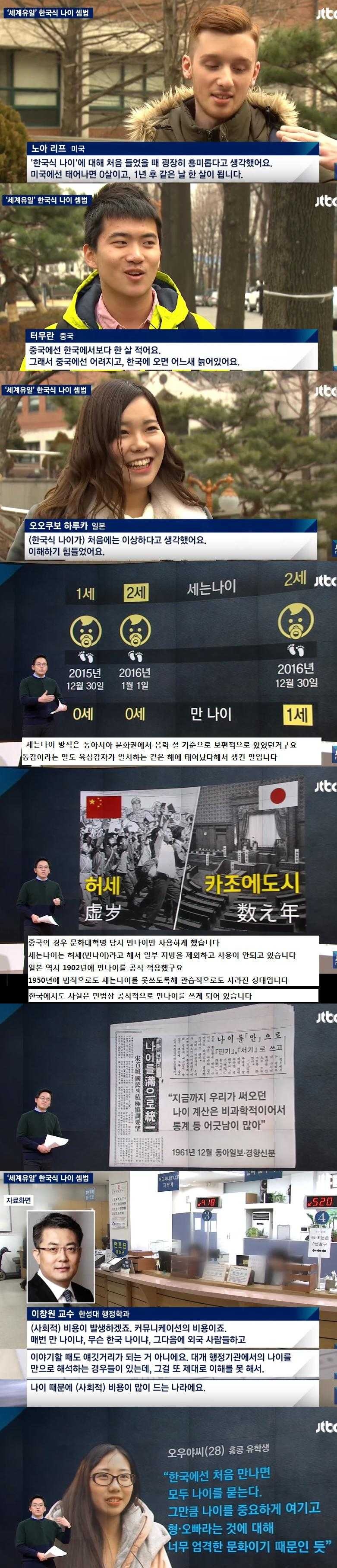 외국인들이 잘 이해 못하는 한국식 나이.jpg | 인스티즈