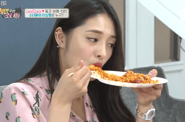 면요리 특이하게 먹는 주결경 | 인스티즈