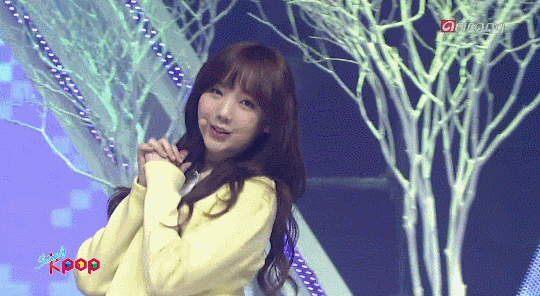 러블리즈 케이♥나 그대위해 몰래감춰놓은 애교도 있는걸~.gif | 인스티즈