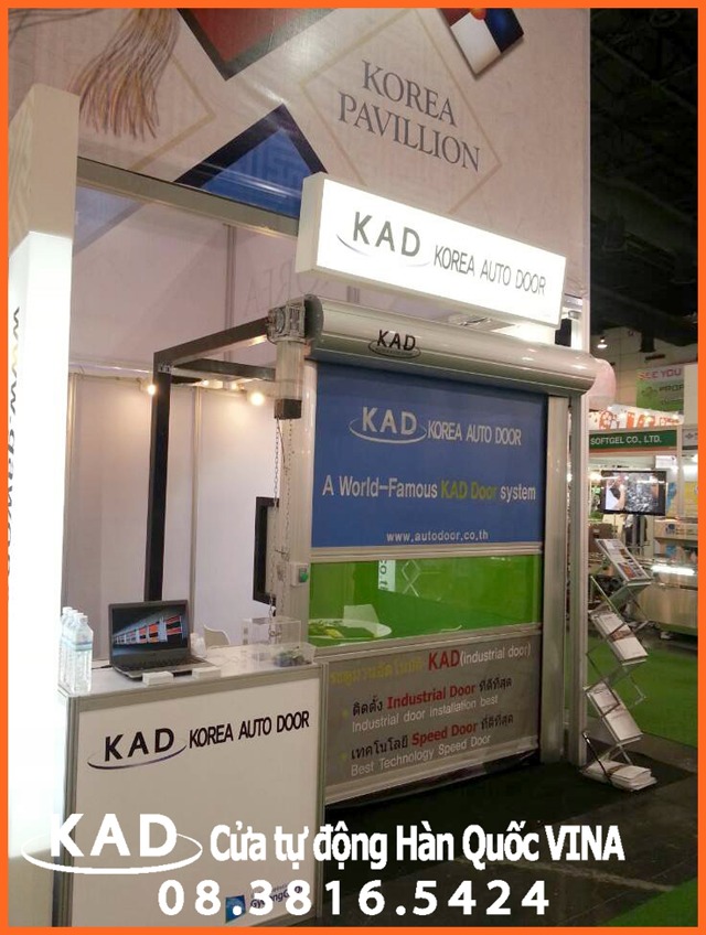 the picture of kad high speed door in propak asia