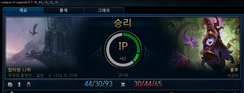 [LOL] 칼바람나락 만 하는 일반인의 승률 | 인스티즈