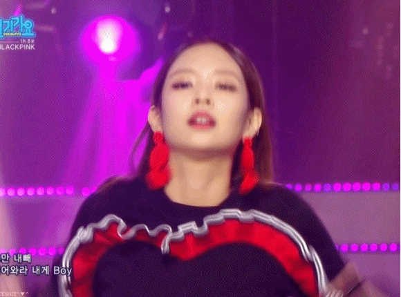 [블랙핑크] 160911 인기가요 제니 | 인스티즈