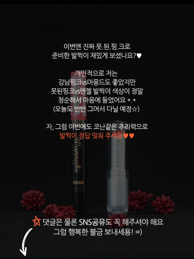 [발찍한저렴이] 아리따움 vs 슈에무라 립스틱 | 인스티즈