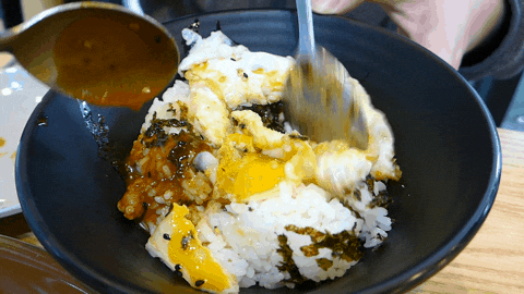 진한 블랙 찜닭 움짤 gif | 인스티즈
