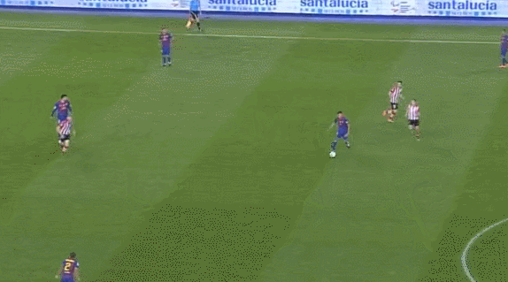 자기팀 진영에서 자꾸 위험한 플레이 하는 부스케츠 gif | 인스티즈