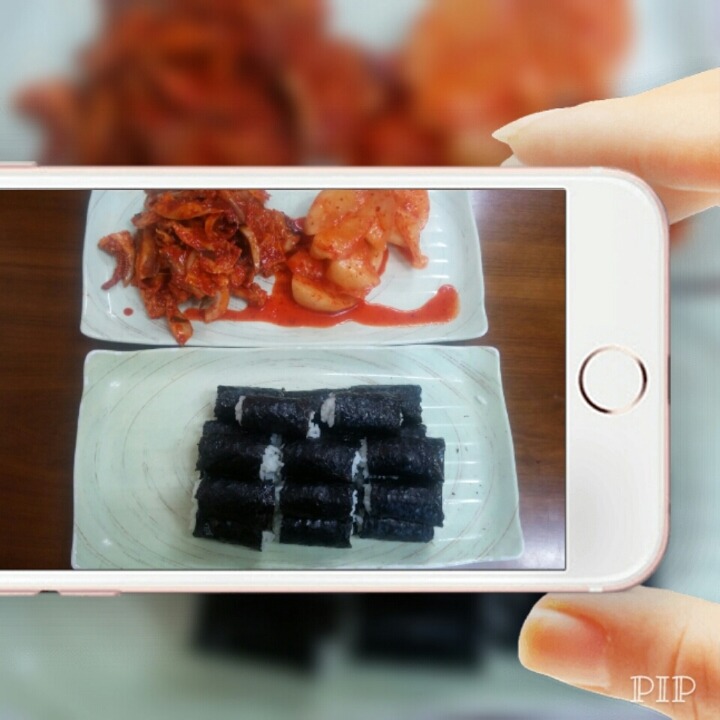 충무김밥후 이미지
