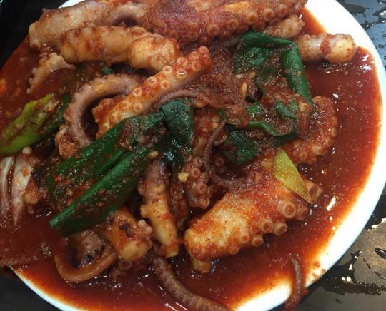 유명낙지 이미지