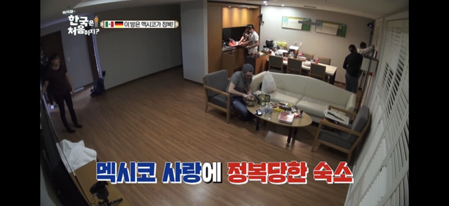 [어서와한국은처음이지-제주도] 멕시코 국기 거는 크리스티안과 친구들.jpg | 인스티즈