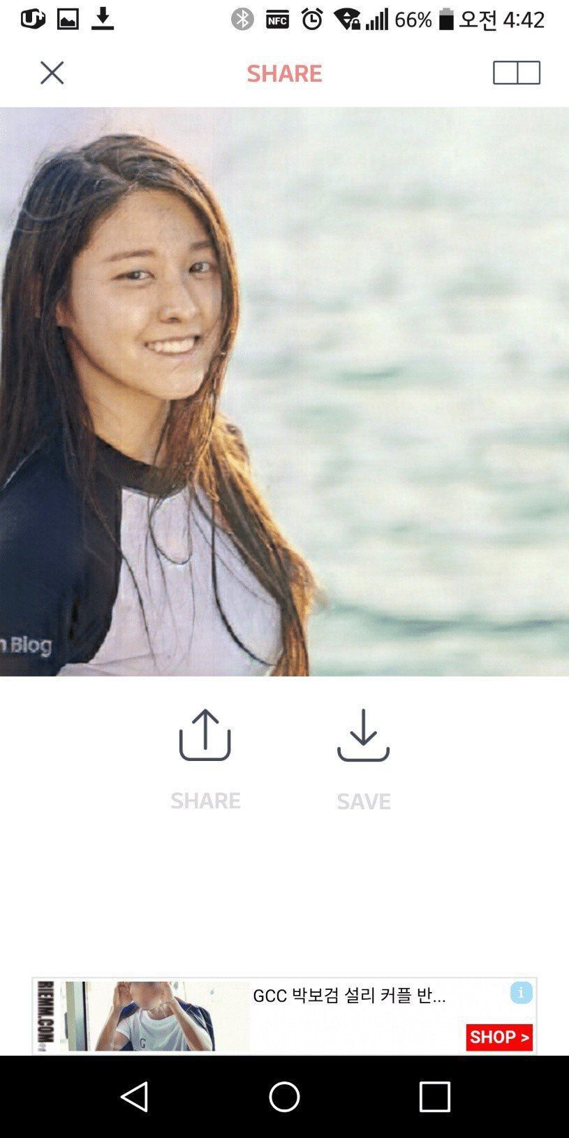 화장 지우는 어플 위엄.jpg | 인스티즈