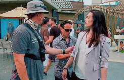 [쥬라기월드] 촬영하면서 배우가 엄청 힘들었을것 같은 비서씬 촬영장면.jpgif | 인스티즈